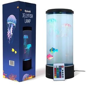 LED Jellyfish Lava Lamp USB Jellyfish Lamp Electric Aquarium Mood Light Night